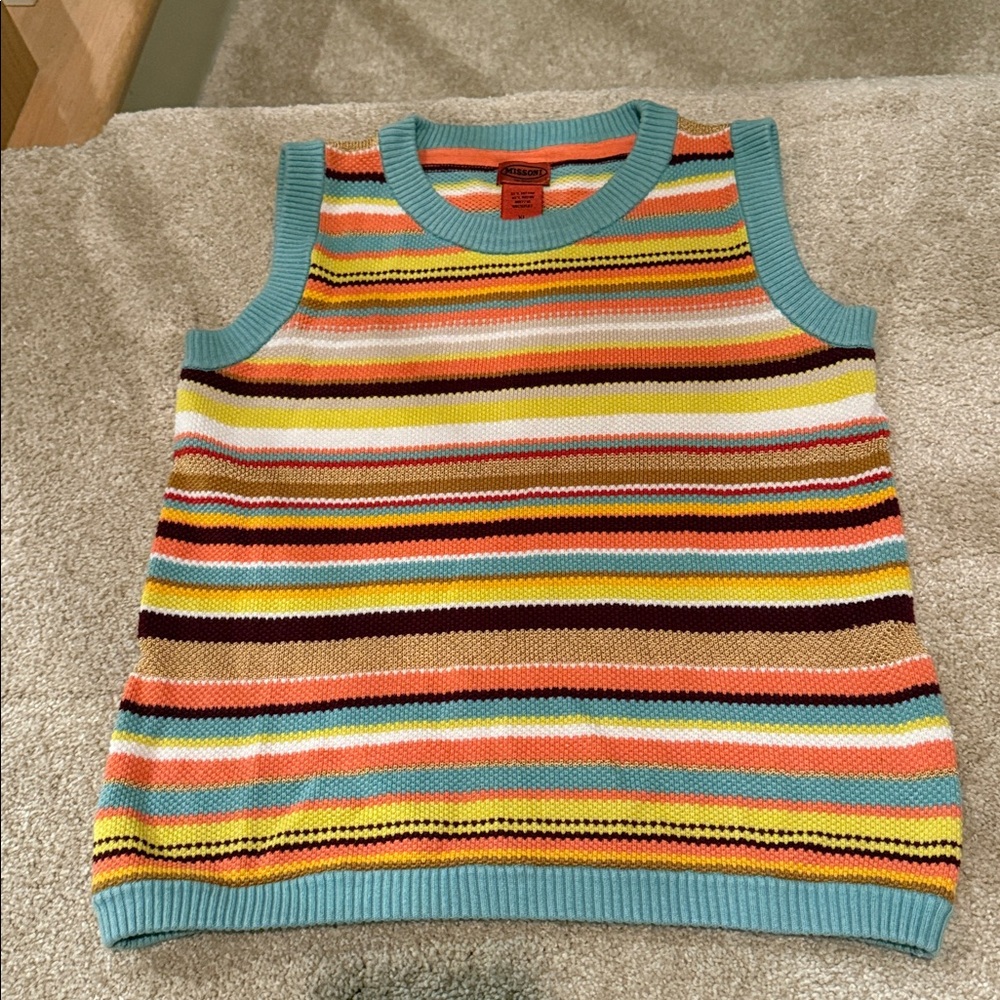 Missoni for Target sweater vest EUC! Size XL